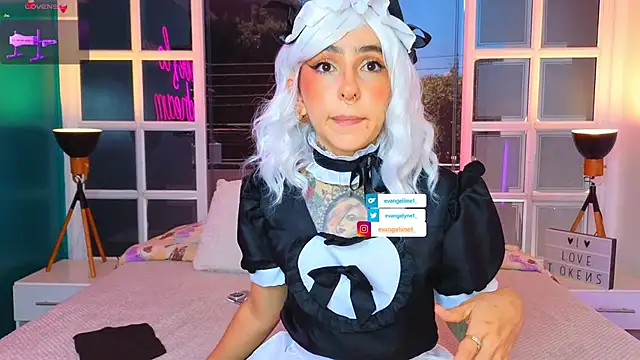 Snapshot of Evangelyne_1 chatting on January 18, 2025, 3:38 pm Evangelyne 1 online show from January 18, 2025, 3:38 pm