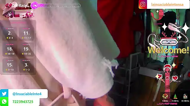 Snapshot of LaInsaciableIntensa chatting on March 6, 2025, 9:31 pm LaInsaciableIntensa online show from March 6, 2025, 9:31 pm