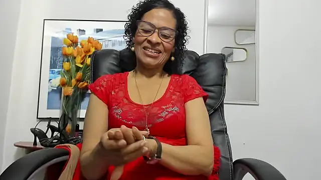 Aries Mature online show from October 8, 2025, 4:59 pm