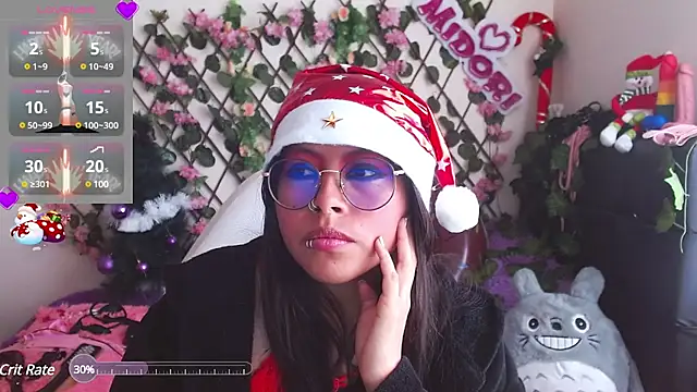 Snapshot of MidoriQuiinn chatting on January 5, 2025, 4:48 pm MidoriQuiinn online show from January 5, 2025, 4:48 pm