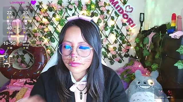 Snapshot of MidoriQuiinn chatting on January 28, 2025, 11:07 pm MidoriQuiinn online show from January 28, 2025, 11:07 pm