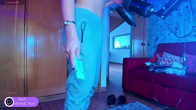 Snapshot of Meli_Pixel chatting on January 31, 2025, 7:51 pm Meli Pixel online show from January 31, 2025, 7:51 pm