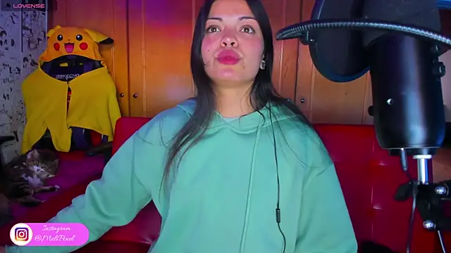 Snapshot of Meli_Pixel chatting on February 17, 2025, 8:26 pm Meli Pixel online show from February 17, 2025, 8:26 pm