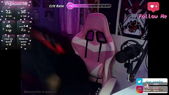 Snapshot of Abysparadise chatting on December 3, 2025, 4:42 am Abysparadise online show from December 3, 2025, 4:42 am