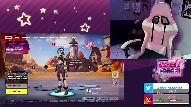 Abysparadise online show from March 6, 2026, 3:03 am