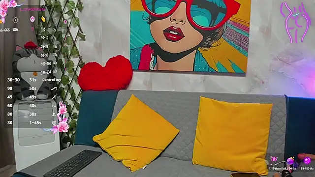 GabiMorgan online show from November 24, 2025, 9:36 pm