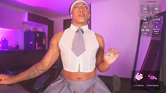 AmberRaus online show from February 25, 2026, 1:04 am