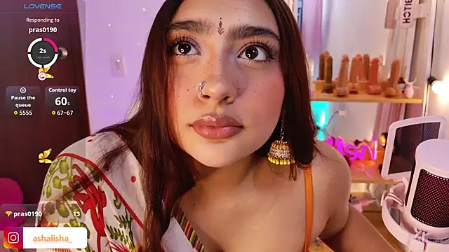 Snapshot of ashalisha chatting on December 16, 2025, 2:33 pm ashalisha online show from December 16, 2025, 2:33 pm