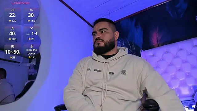 Snapshot of MichaelBear_ chatting on March 12, 2025, 12:47 pm MichaelBear online show from March 12, 2025, 12:47 pm