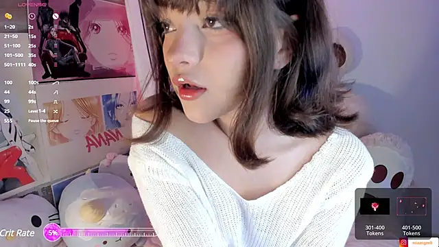 mia angel  online show from February 8, 2025, 9:46 pm