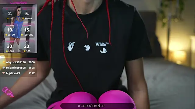 Snapshot of Lorettelorena chatting on February 20, 2025, 8:14 pm Lorettelorena online show from February 20, 2025, 8:14 pm