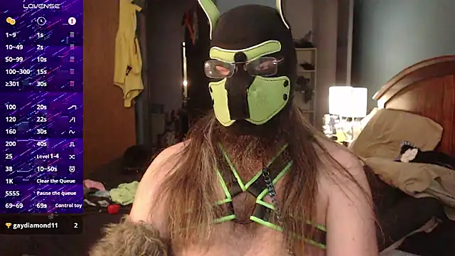 kinkywolf429 online show from November 30, 2025, 8:13 pm