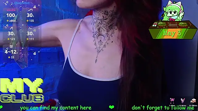 Snapshot of Witch_Emma chatting on May 3, 2026, 6:25 pm Witch Emma online show from May 3, 2026, 6:25 pm