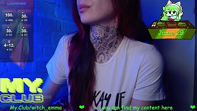 Snapshot of Witch_Emma chatting on June 29, 2026, 10:15 am Witch Emma online show from June 29, 2026, 10:15 am