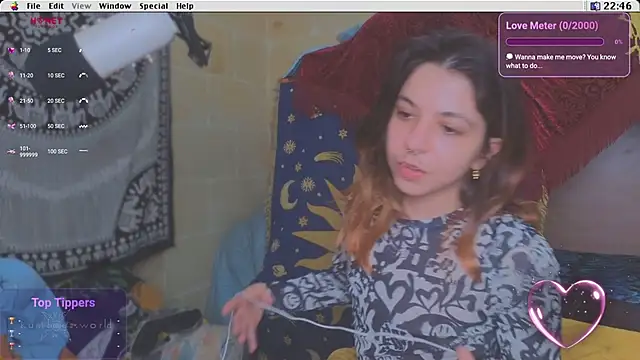 Snapshot of Kryptosworld chatting on March 28, 2026, 9:47 pm Kryptosworld online show from March 28, 2026, 9:47 pm