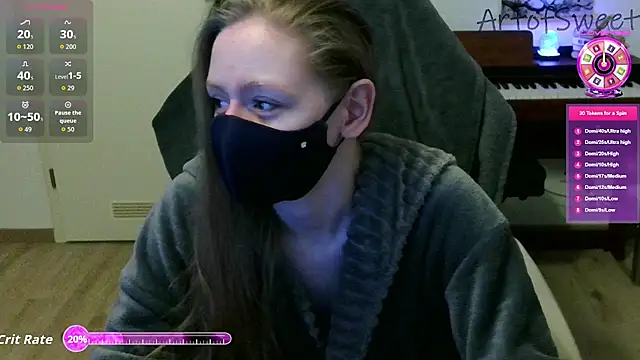 Snapshot of ArtofSweet chatting on September 17, 2025, 7:15 pm ArtofSweet online show from September 17, 2025, 7:15 pm