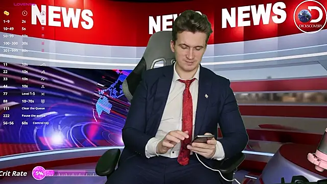 hornystripman97 online show from March 6, 2026, 11:45 pm