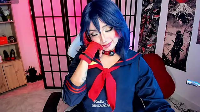 Redlu 1 online show from February 8, 2026, 11:19 pm