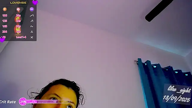 lilac night33 online show from September 18, 2025, 12:29 pm