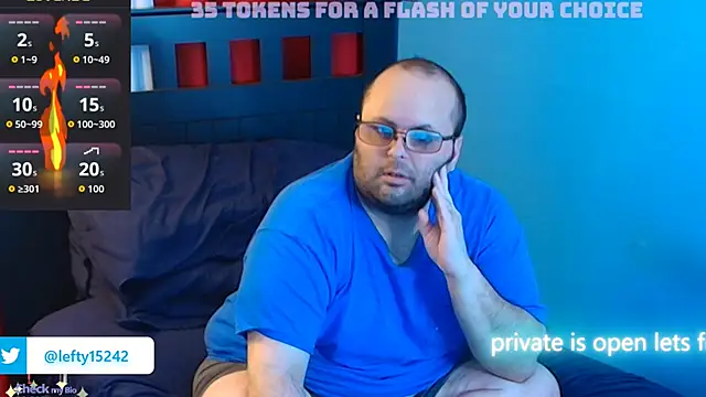 lefty15242 online show from October 16, 2025, 3:07 am