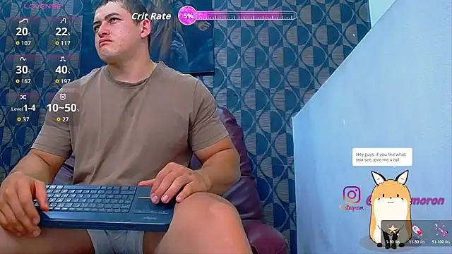 Snapshot of Leonsmoron chatting on June 12, 2026, 1:37 am Leonsmoron online show from June 12, 2026, 1:37 am