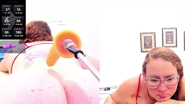 Paulina Davis  online show from February 28, 2025, 12:10 am