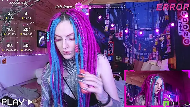 NekoCyber online show from September 21, 2025, 4:47 am