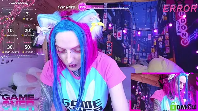 NekoCyber online show from March 15, 2026, 5:02 am