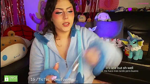 TuWaifuVirtual1 online show from February 20, 2026, 12:07 am