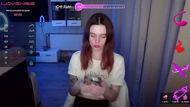 RinaDevil online show from February 24, 2025, 7:30 pm