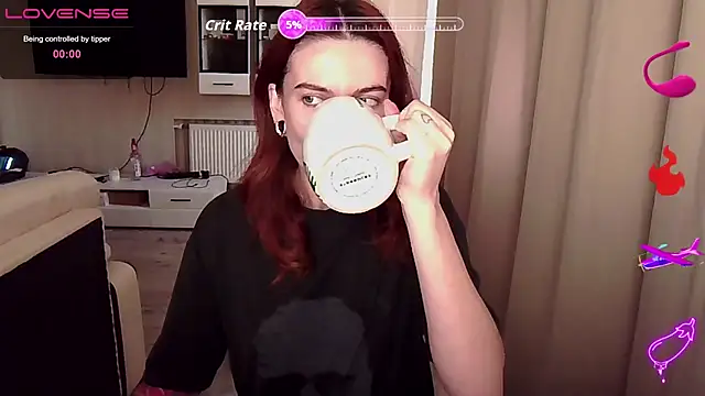 RinaDevil online show from September 27, 2025, 7:35 am