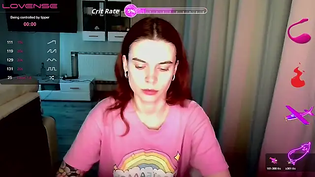 RinaDevil online show from November 9, 2025, 5:44 pm