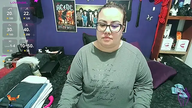 Snapshot of foxbell_lt chatting on January 11, 2025, 12:01 am foxbell lt online show from January 11, 2025, 12:01 am