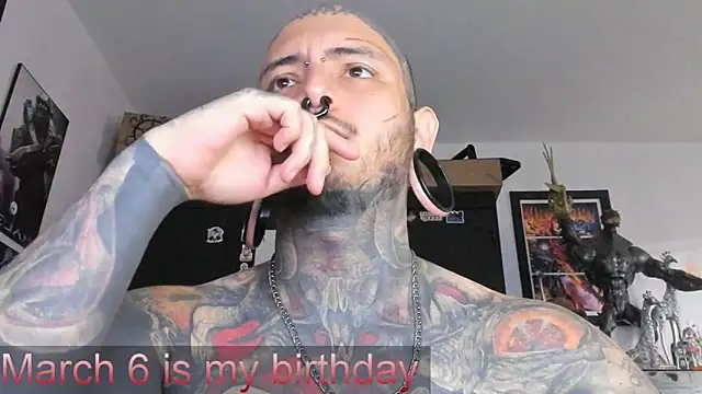 DEATHINK666XX online show from March 4, 2025, 5:03 pm