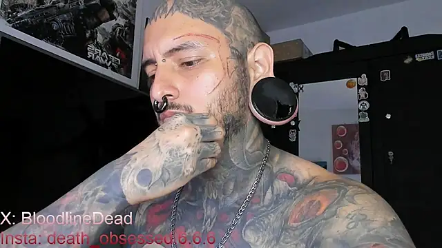 DEATHINK666XX online show from March 14, 2025, 3:37 am