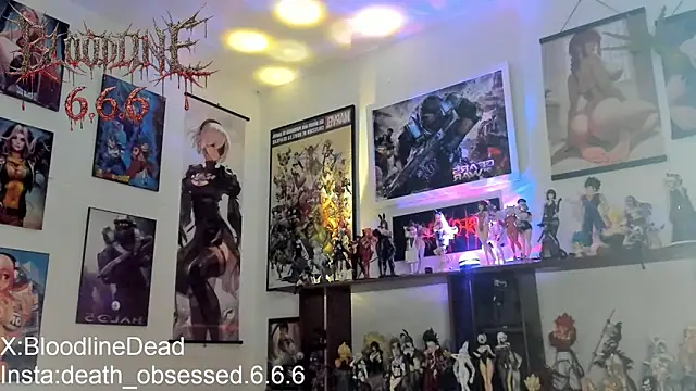 DEATHINK666XX online show from May 17, 2026, 4:25 pm