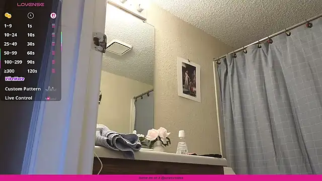 Snapshot of LoveSaraChristine chatting on May 7, 2026, 7:47 am LoveSaraChristine online show from May 7, 2026, 7:47 am