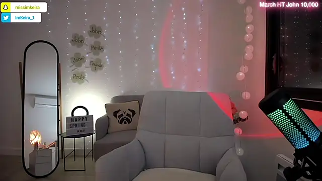 ImKeira online show from March 12, 2026, 7:53 pm