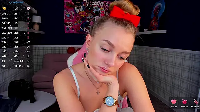 Snapshot of Barbie_Lis chatting on February 25, 2025, 2:25 am Barbie Lis online show from February 25, 2025, 2:25 am