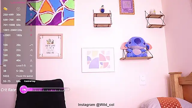 Snapshot of wild_col_ chatting on March 11, 2025, 8:09 am wild col online show from March 11, 2025, 8:09 am