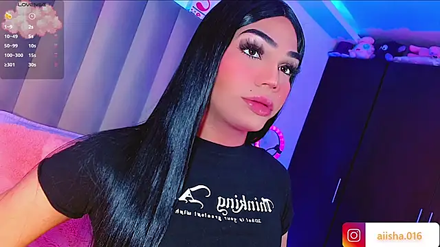 AiishaRose online show from February 10, 2025, 1:11 pm