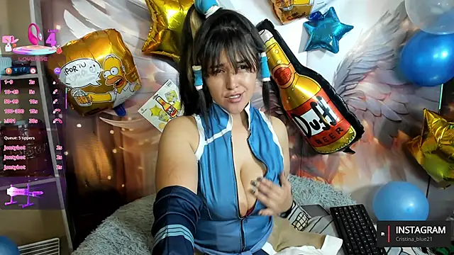 cristina blu21 online show from September 25, 2025, 12:31 pm