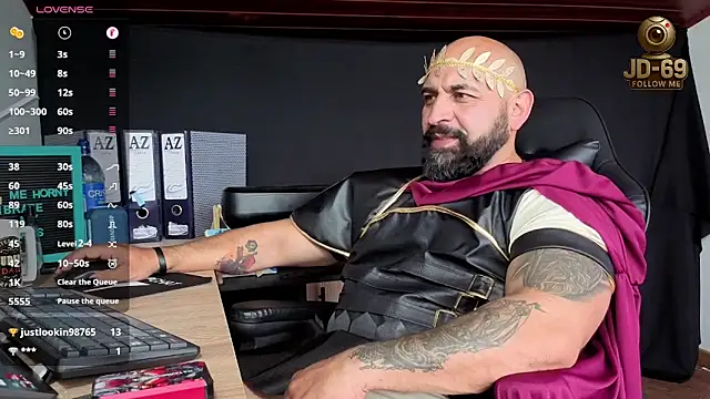 JD-69 online show from October 31, 2025, 5:36 pm