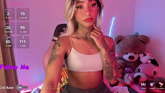 AshantiiSweet online show from August 6, 2026, 10:55 pm
