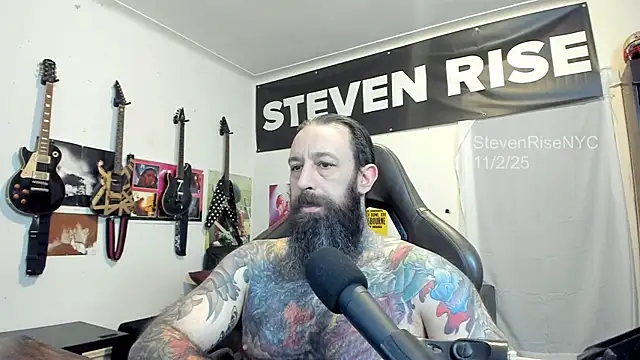 StevenRiseNYC online show from November 2, 2025, 12:18 pm
