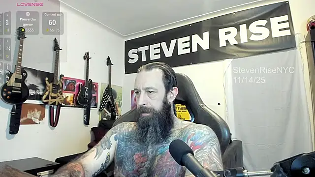 StevenRiseNYC online show from November 14, 2025, 1:43 pm