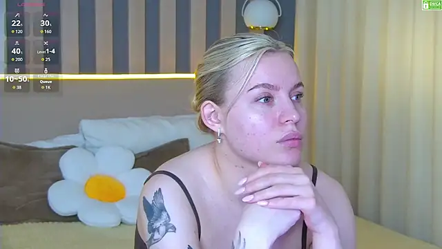 AmaliaBell online show from July 8, 2026, 1:15 pm